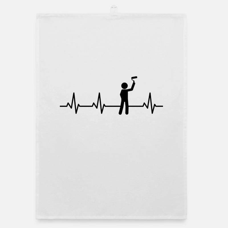 Funny Painter Organic dish towel