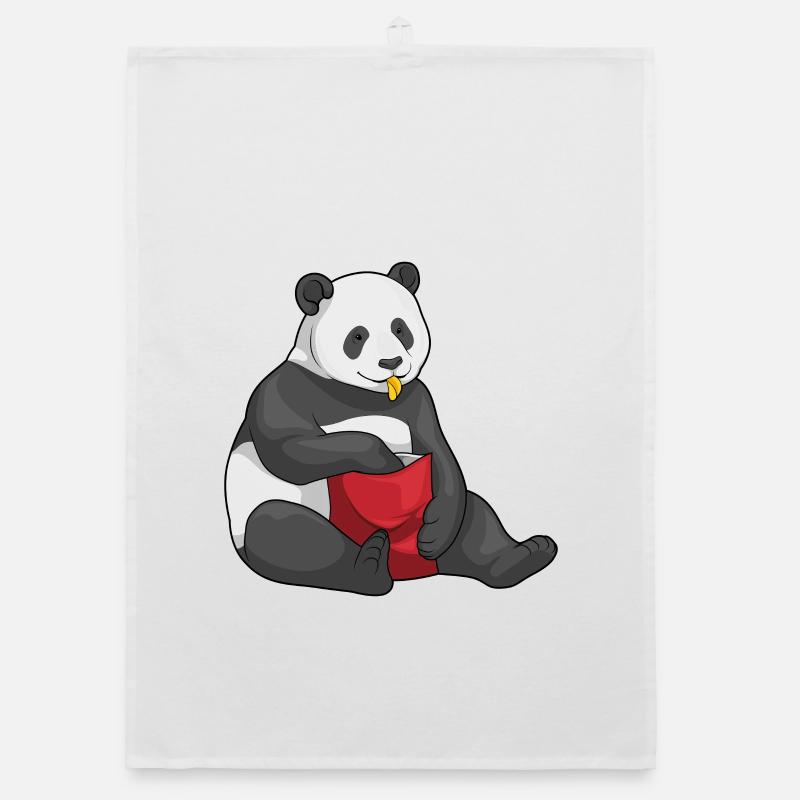 Panda Potato Chips Torchon bio