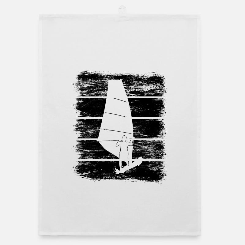 Windsurfing Organic dish towel
