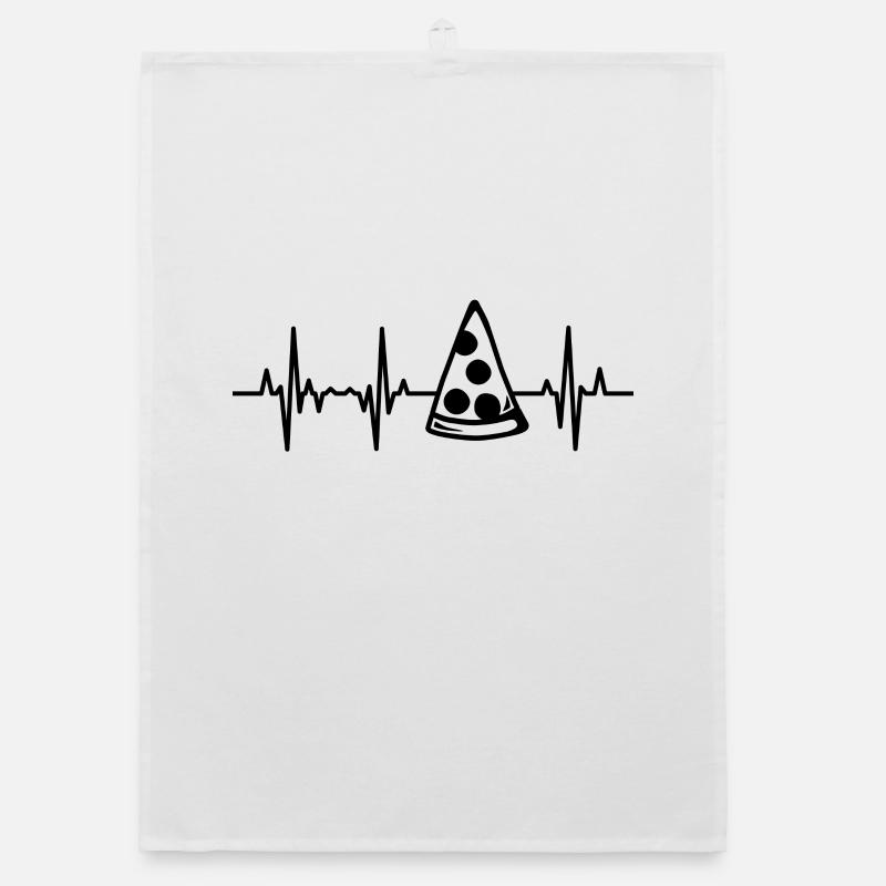 Pizza Pulse Organic dish towel