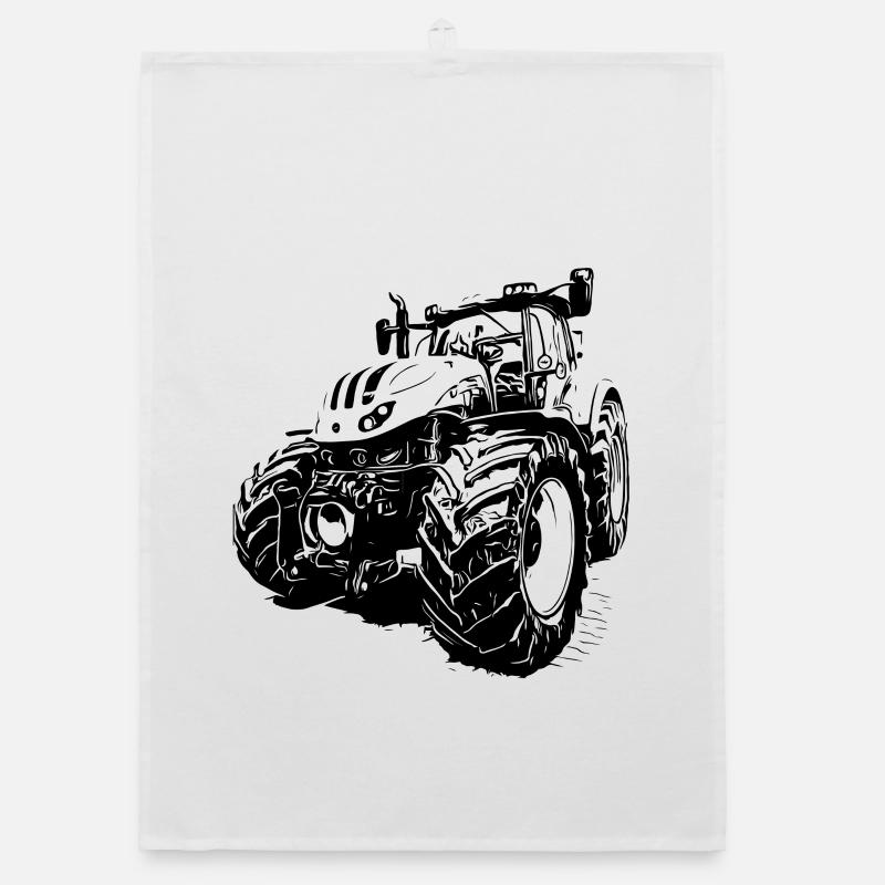 Traktor Organic Geschirrtuch