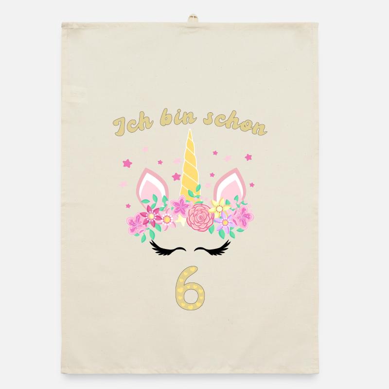 Ich Bin Schon 6 Organic Geschirrtuch