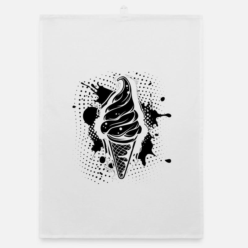 Cornet de crème glacée Torchon bio