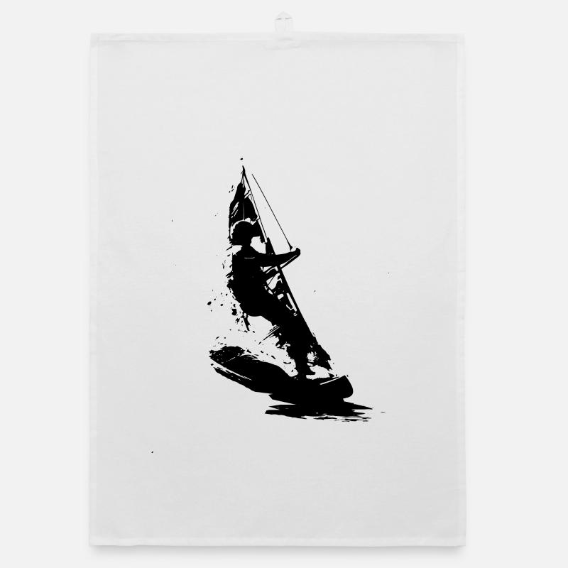 Windsurfing Organic dish towel