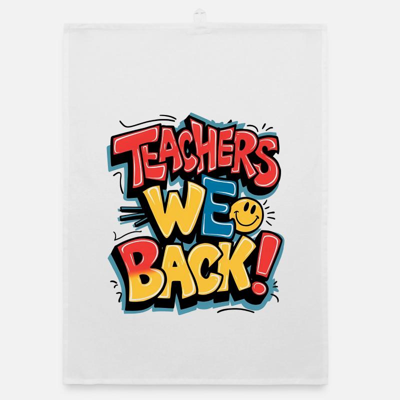 Retour affectueux de l’empreinte de l’enseignant Torchon bio