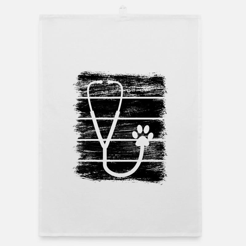 Veterinary stethoscope Organic dish towel