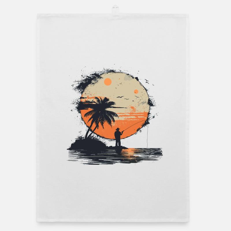 Graphique de pêche Torchon bio