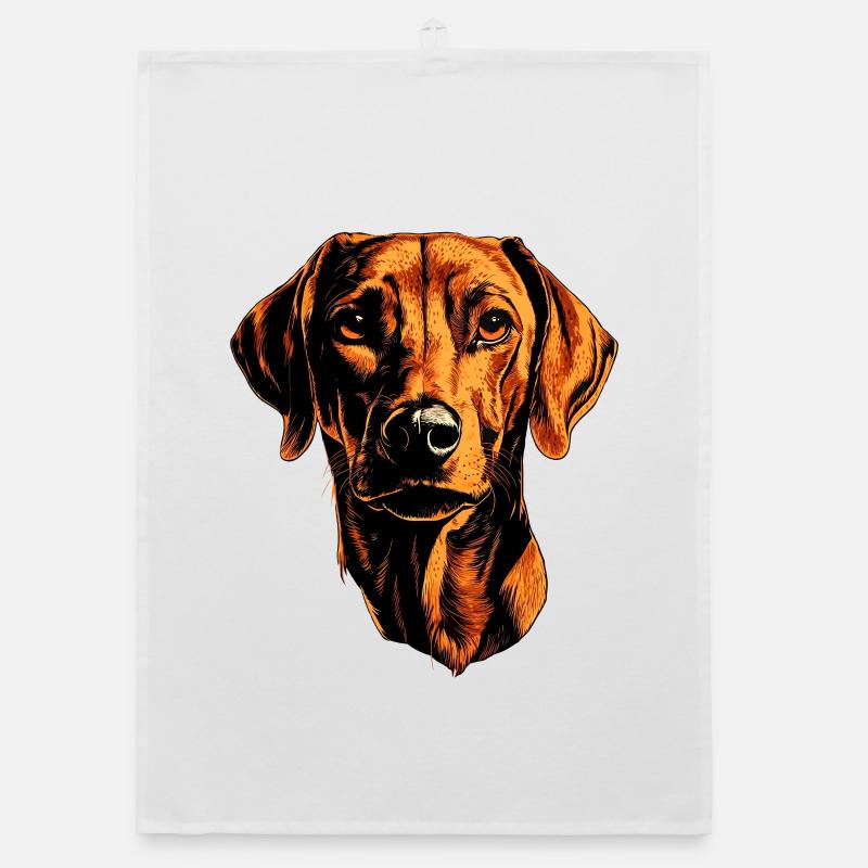 Rhodesian Ridgeback Jagdhund Hunde Stolz Ridgeback Organic Geschirrtuch