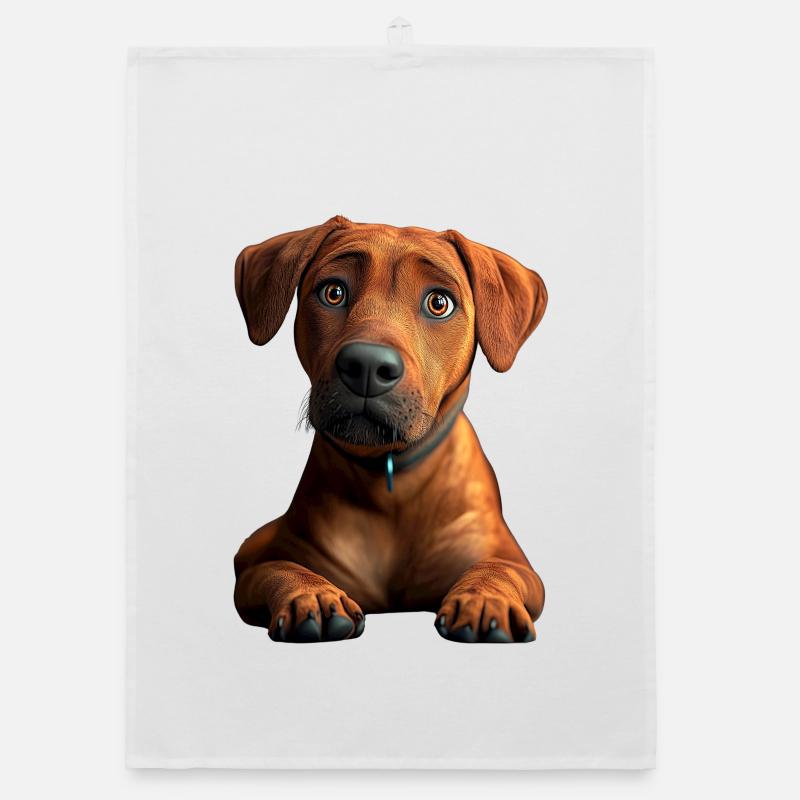 Rhodesian Ridgeback Chien de chasse Chiens Pride Ridgeback Torchon bio