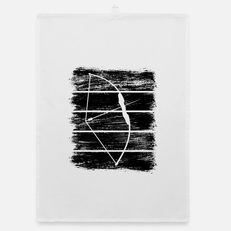 Bogenschießen Organic Geschirrtuch