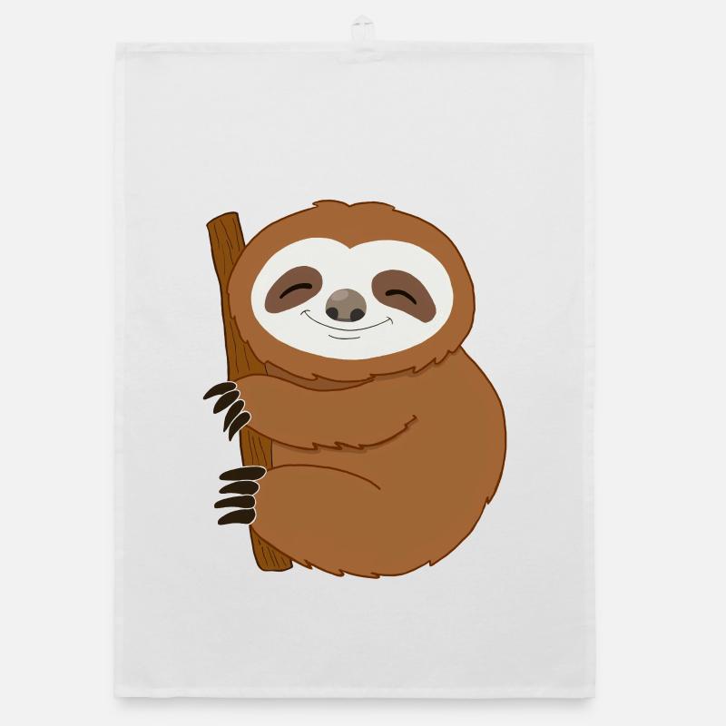 Faultier Organic Geschirrtuch