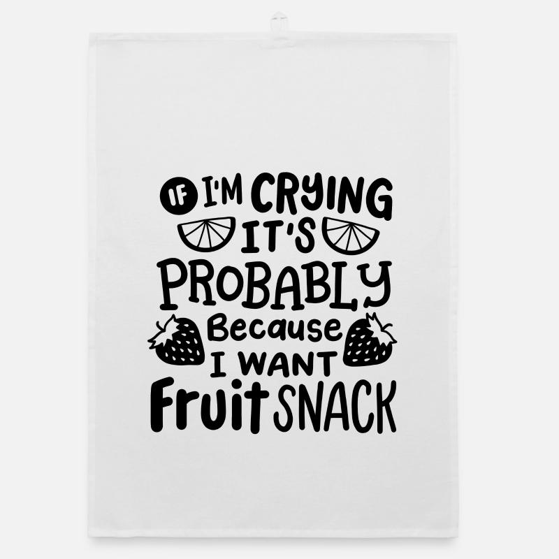 Fruchtsnacks Organic Geschirrtuch