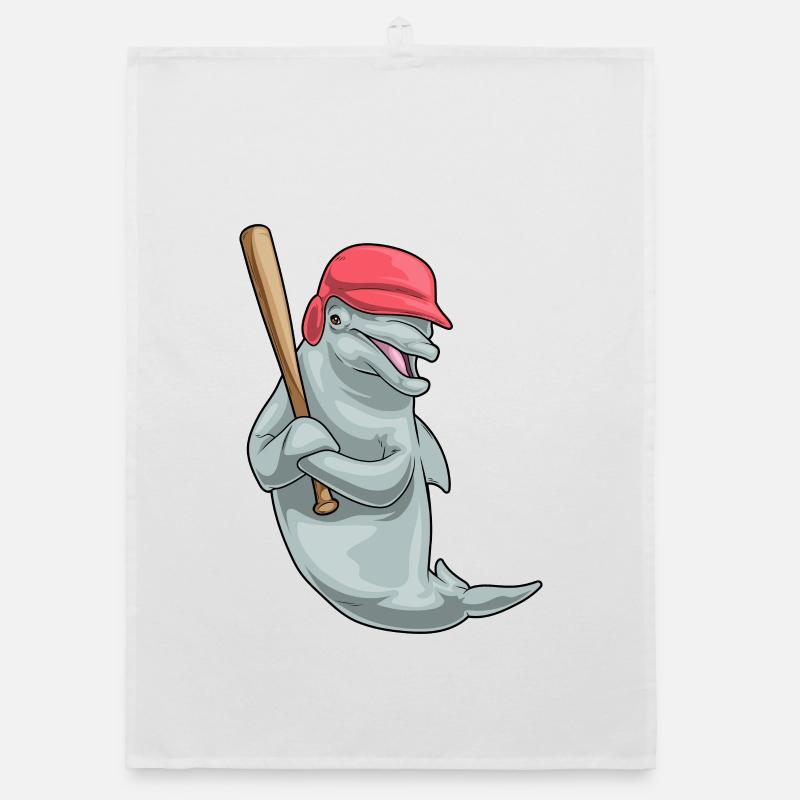 Batte de baseball Dolphin Torchon bio