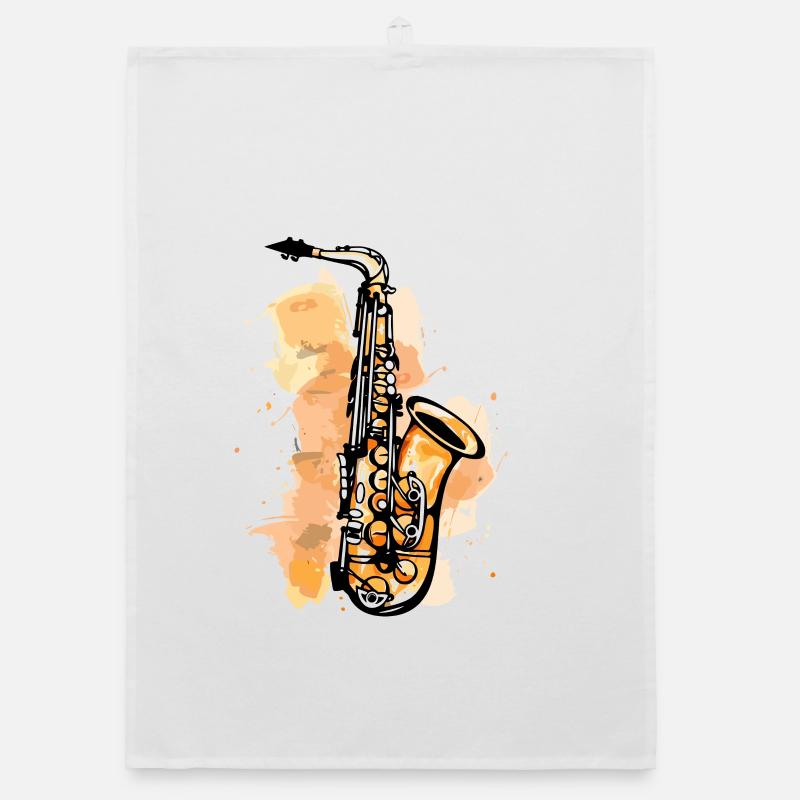 Graphisme pour saxophone Torchon bio