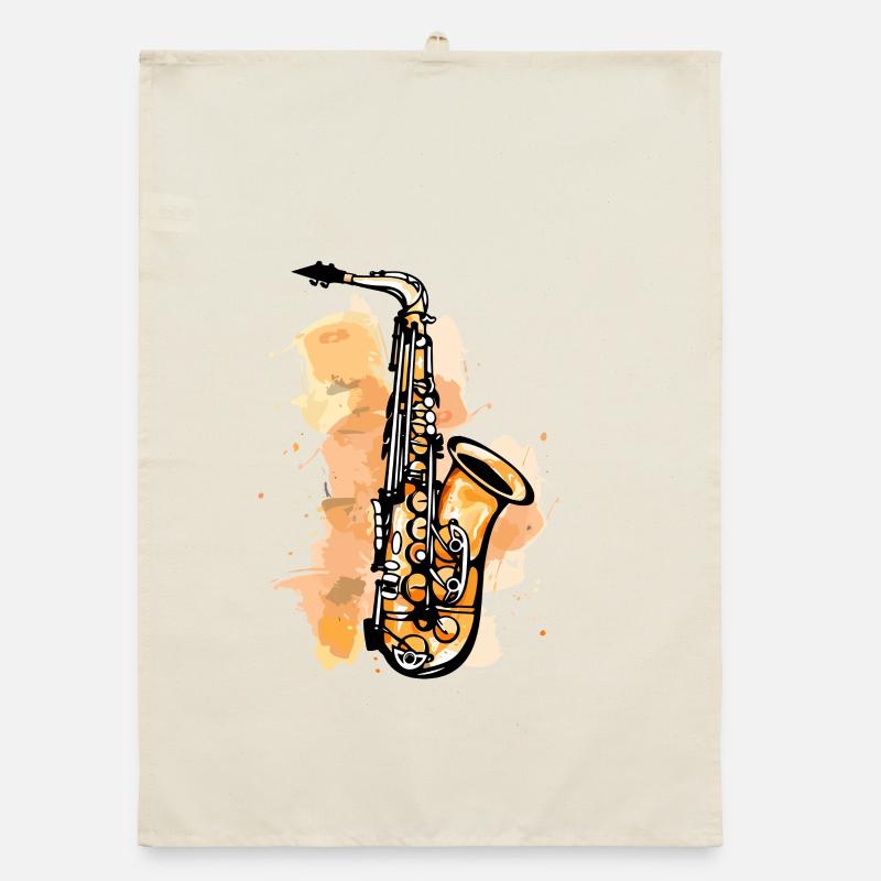 Graphisme pour saxophone Torchon bio