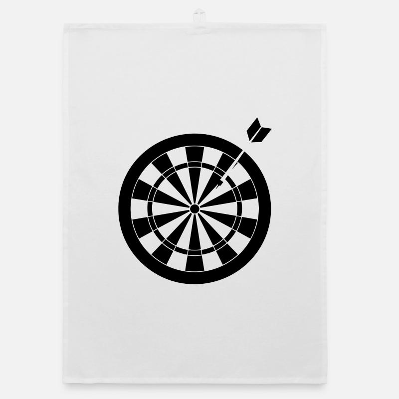 Dartscheibe Organic Geschirrtuch