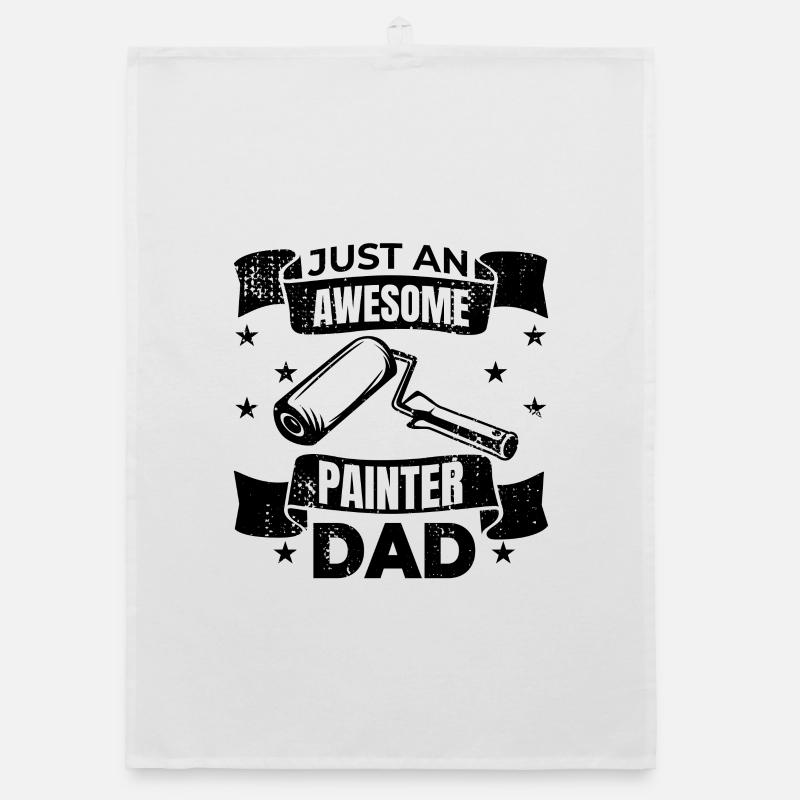 Painter Dad Organic dish towel