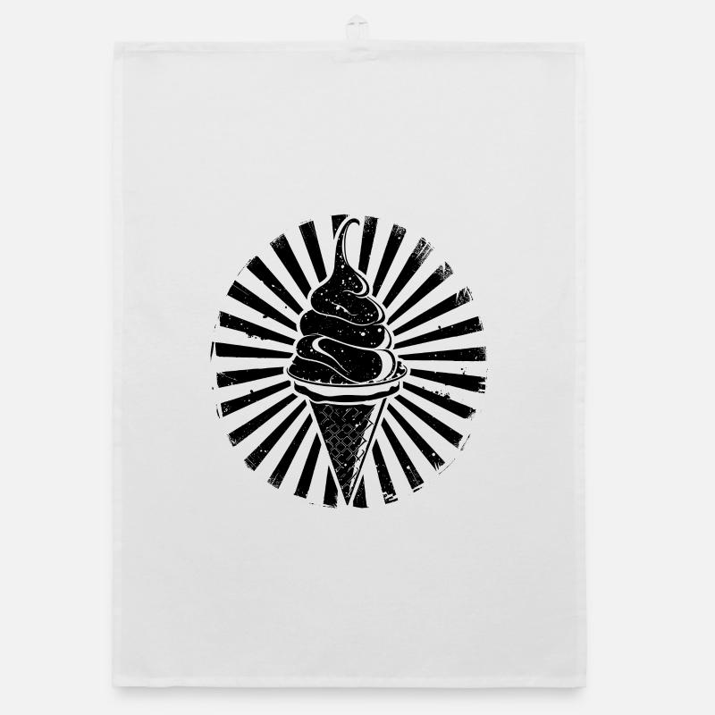 Cornet de crème glacée Torchon bio