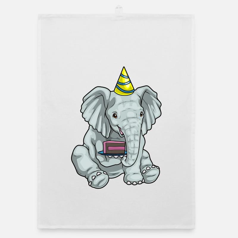 Gâteau éléphant Torchon bio