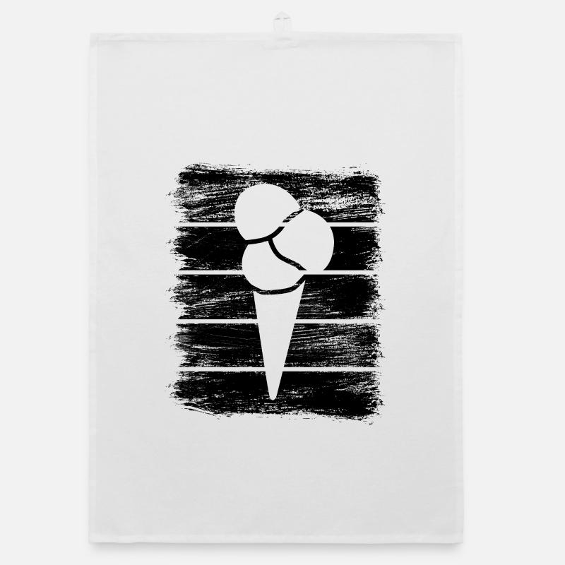 Eiswaffel Organic Geschirrtuch