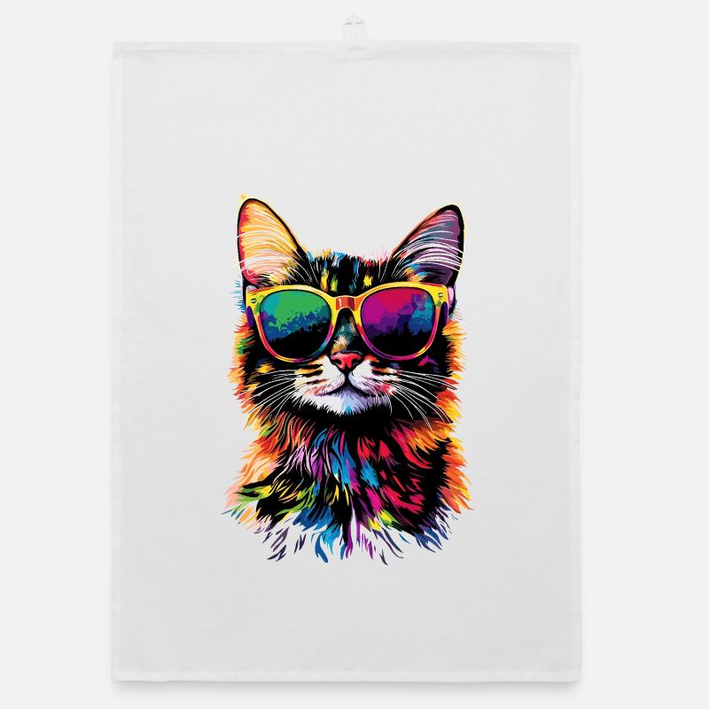 Bengal Katze Leopard Cat Leopardette Bengal Katzen Organic Geschirrtuch