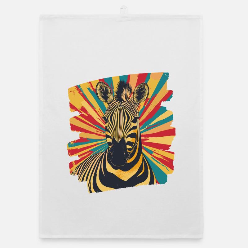 Zebra Organic Geschirrtuch