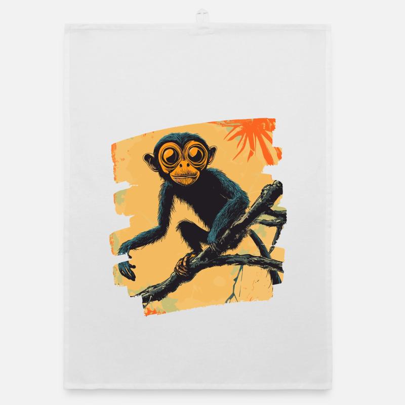 Affe Organic Geschirrtuch