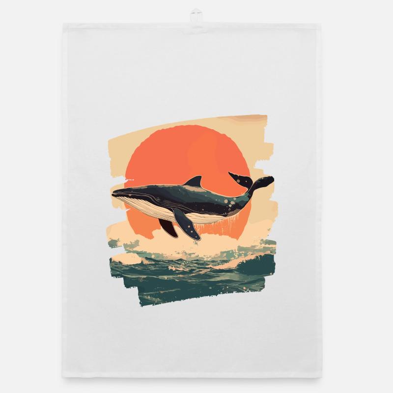 Wal Retro Organic Geschirrtuch