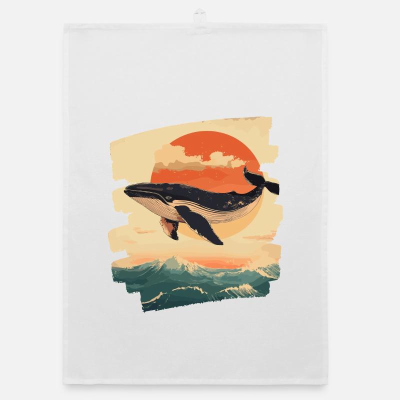 Wal Retro Organic Geschirrtuch