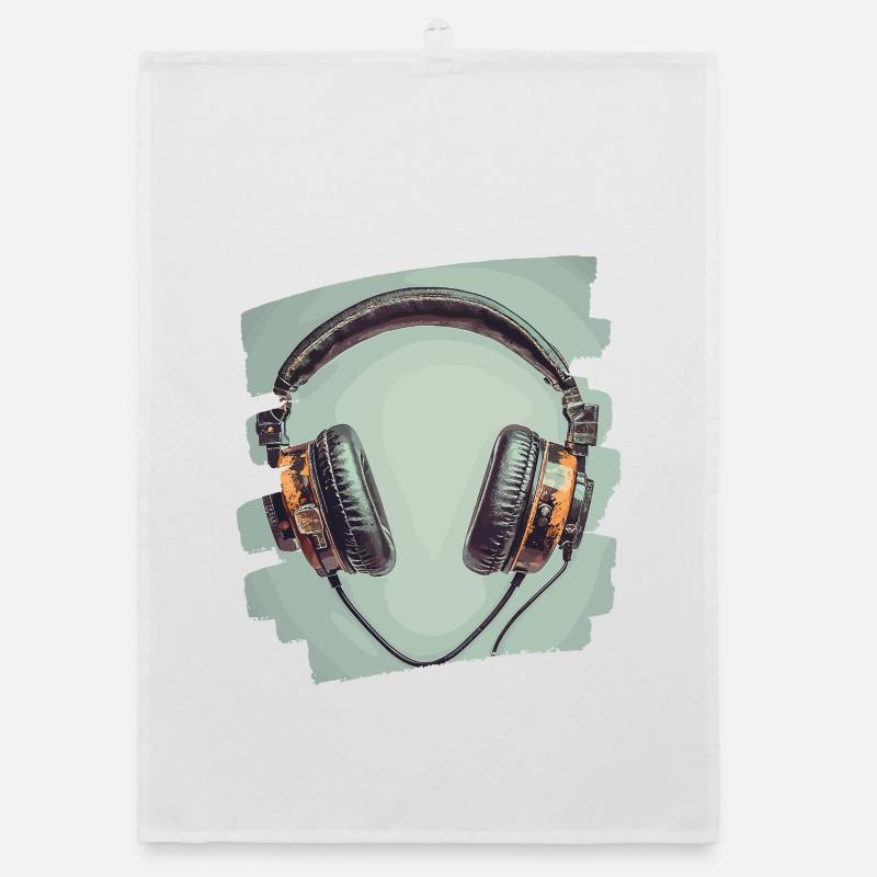 Kopfhörer Organic Geschirrtuch