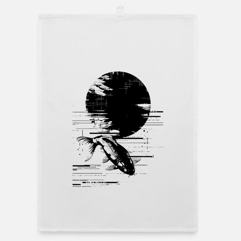 Angling Organic dish towel