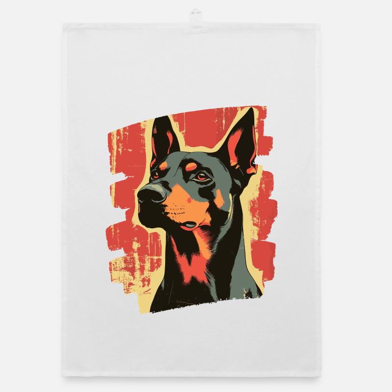 Dobermann Organic Geschirrtuch