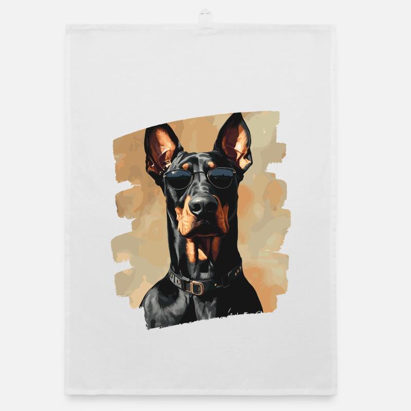 Dobermann Organic Geschirrtuch