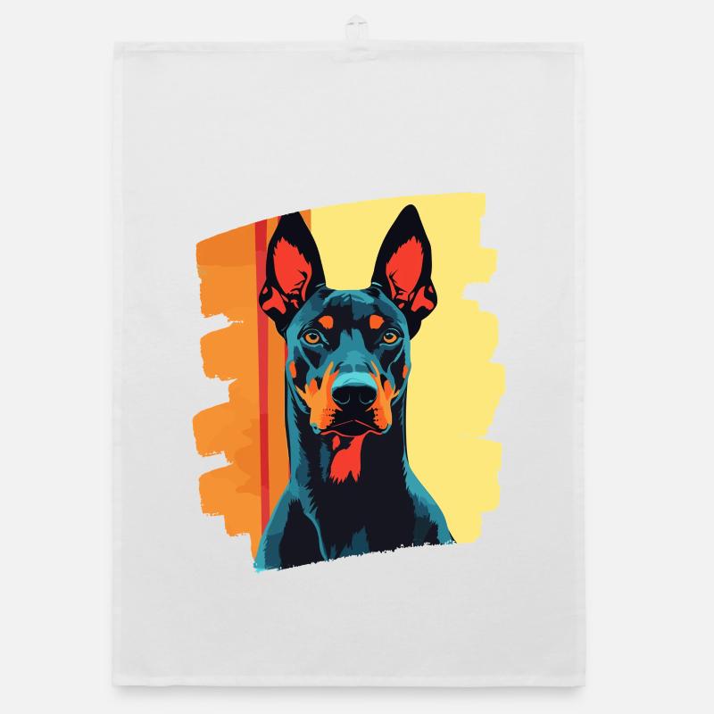 Dobermann Organic Geschirrtuch