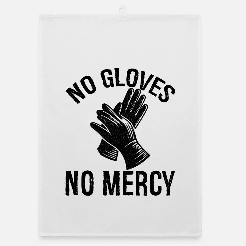 Pas de gants, pas de pitié Torchon bio