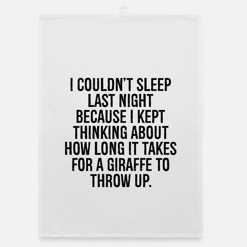 I couldn't sleep last night because I kept Organic dish towel