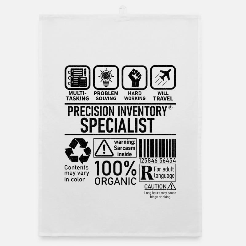 Precision Inventory Specialist multi tasking Organic Geschirrtuch