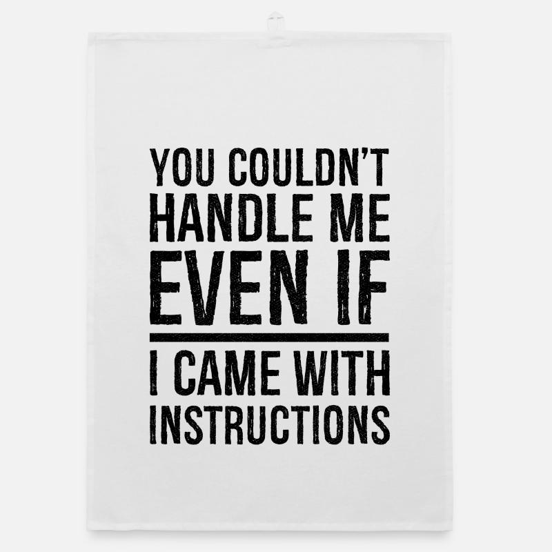 you couldn't even if I came with instructions Organic dish towel