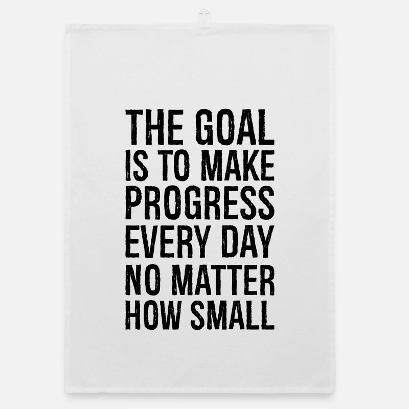 L’objectif est de progresser tous les jours, peu importe Torchon bio