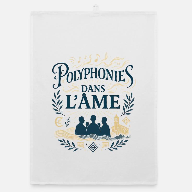 Polyphonies dans l'âme Torchon bio