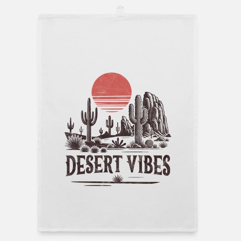 Wüsten-Vibes Organic Geschirrtuch