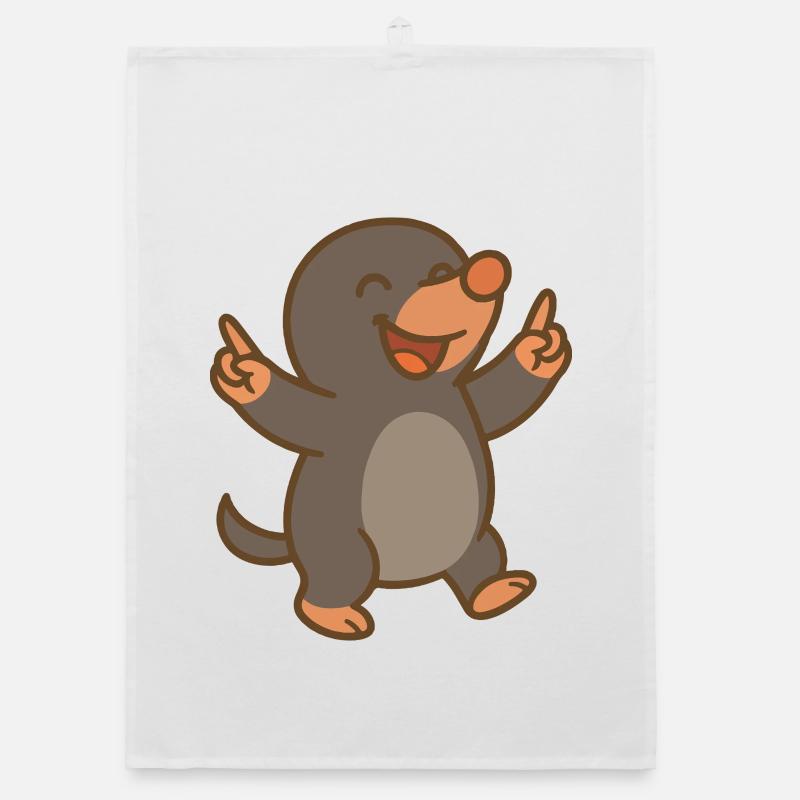 Dancing Mole Organic dish towel