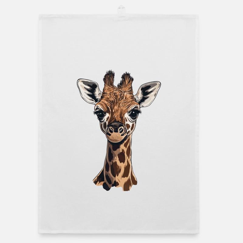 Giraffe Organic dish towel