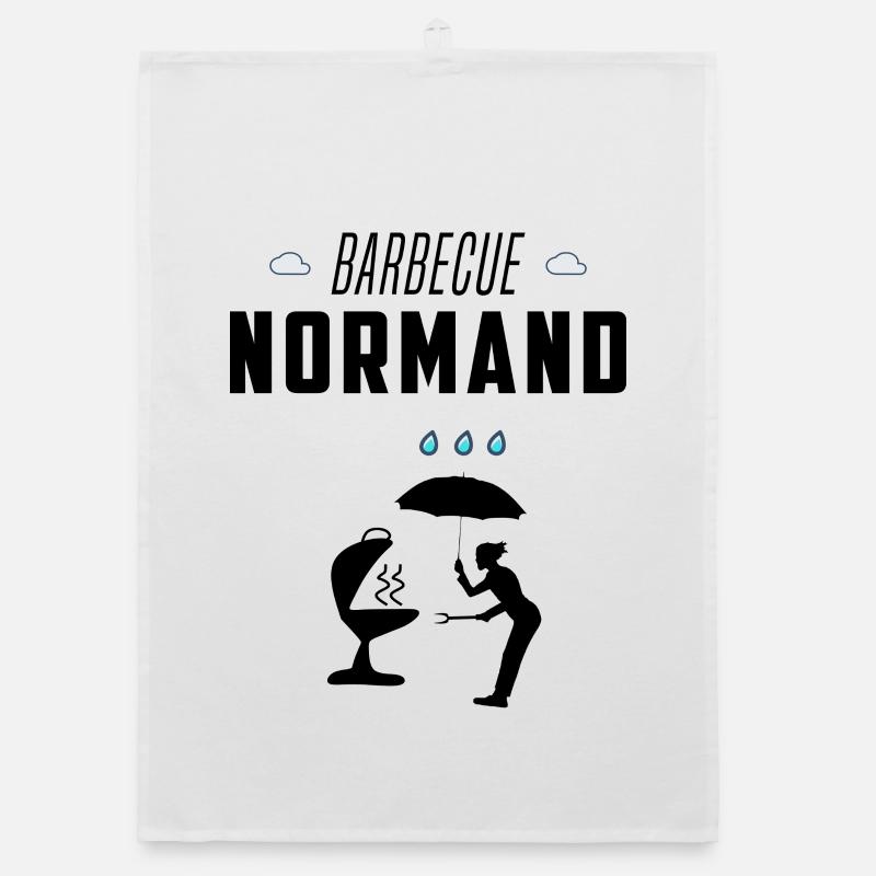 Normandy Barbecue Normandy Gift Idea Organic dish towel