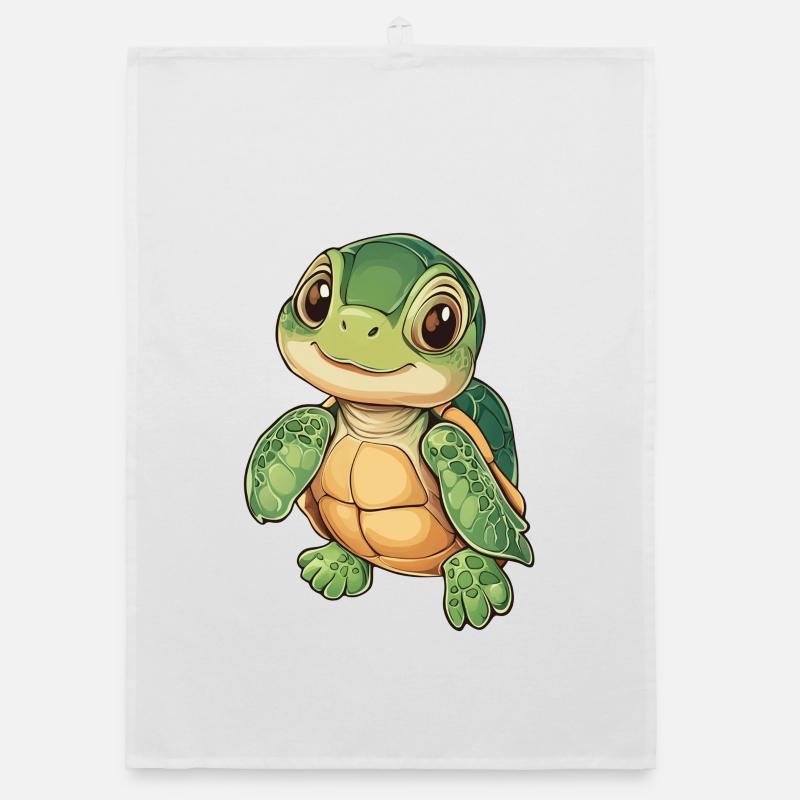 Turtle Organic dish towel