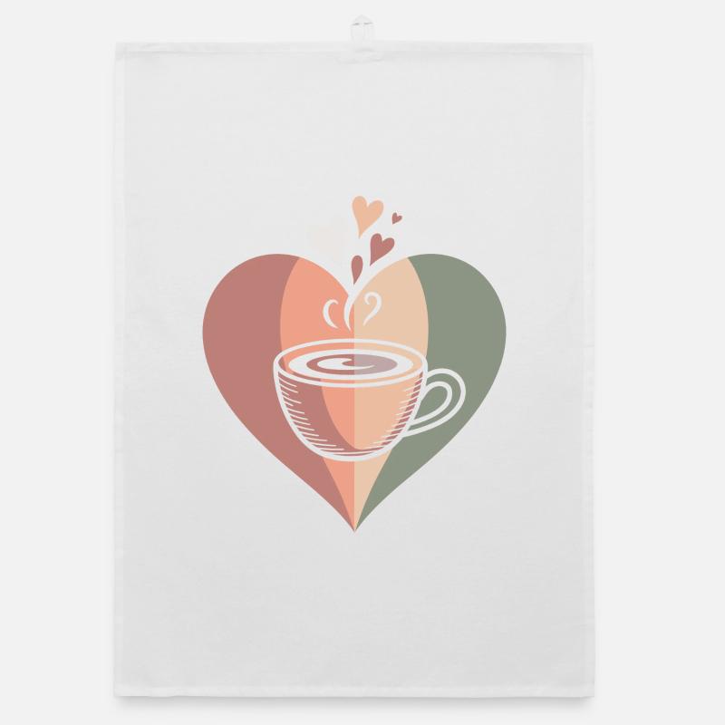 Coffee Cup Coffee Organic dish towel