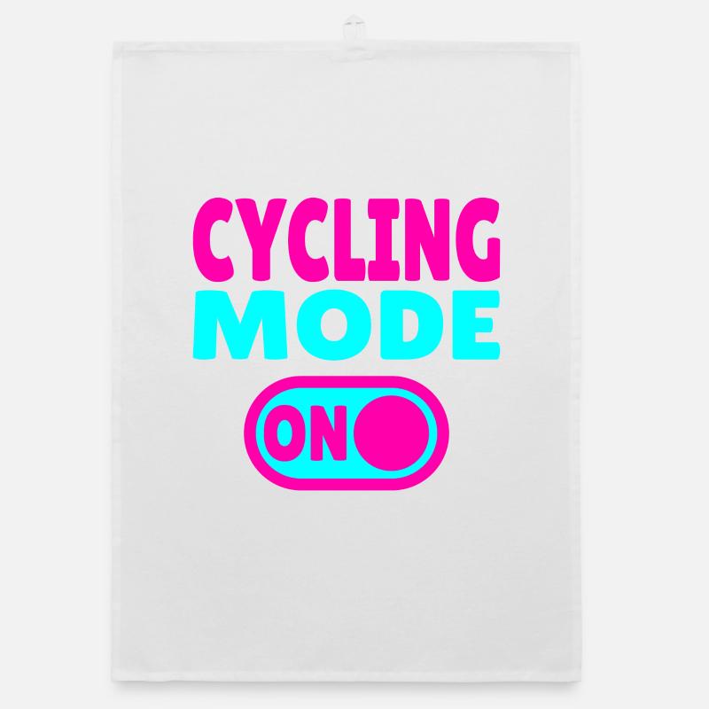 Mode cyclisme activé Cyclisme Torchon bio