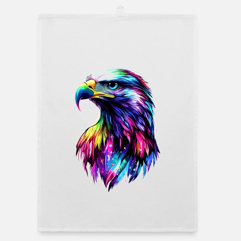 Aigle Pygargue à tête blanche Aigle royal Pygargue à queue blanche Torchon bio