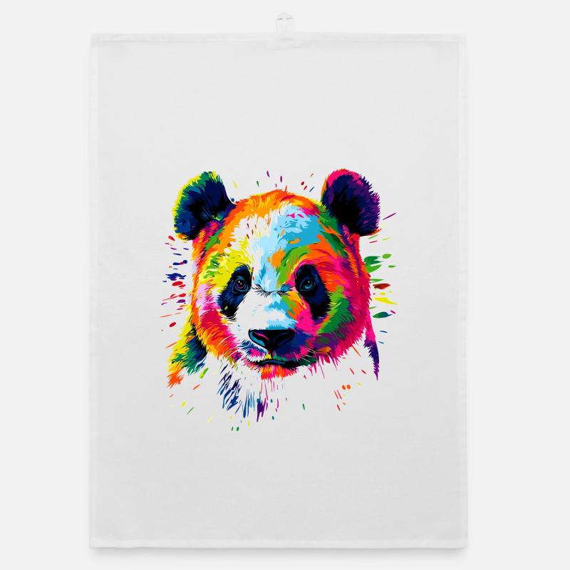 Panda Ours Pandas Géants Panda Géant Mignon Panda Ours Panda Torchon bio