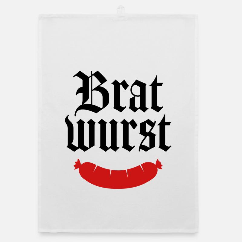 BratWurst Organic dish towel